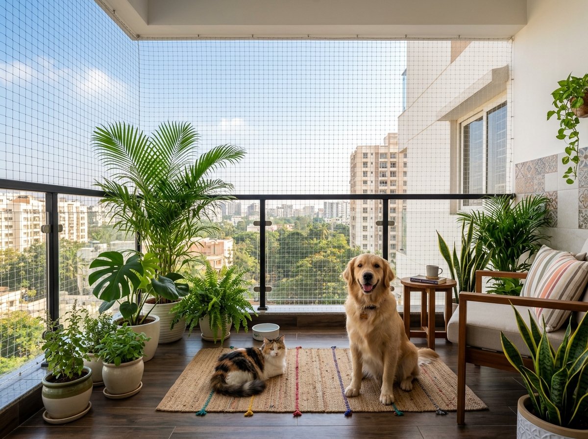 Pet Safety Nets for Cats and Dogs